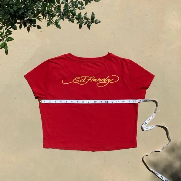 y2k Ed Hardy cropped top - Picture 4 of 4